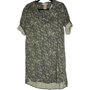 Philosophy Camouflage Two Pocket Dress Size Small‎